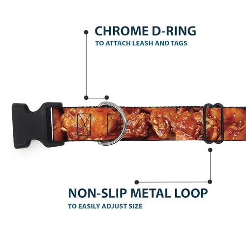 Collar con alas para perros con clip de plástico ajustable Buckle-Down 6
