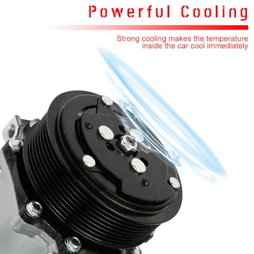 Image of CCIYU AC Compressor w /Clutch for Dodge for Ram 3500 L6 5.9L 1994-2005