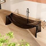 Expérience spa de luxe : Placez-le dans votre salle de bain pour une expérience de trempage semblable à celle d'un spa.Notre baignoire est fabriquée en résine transparente, offrant un toucher lisse et une excellente rétention de la chaleur.