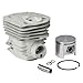 Max Motosports Cylinder Piston Rebuild Kit Assembly for Husqvarna 350 346 351 353 Chainsaw 44mm