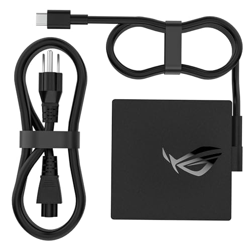 100W Type C Charger Rog Ally Compatible with Asus Zenbook Chromebook Z13 X13 Gv301 Gz301 14 14X Um425Qa Gz301Ze USB-C Laptop Adapter