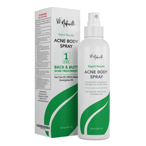 Buy Face, Body Acne Spray with Benzoyl Peroxide Salicylic Acid Butt