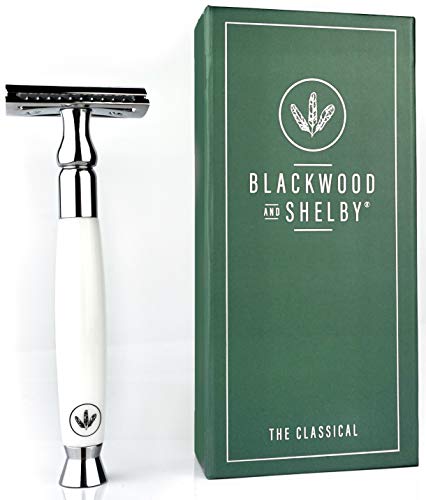 Mens Double-Edge Safety Razor - Blackwood & Shelby Mens Double-Edge Safety Razor - Blackwood & Shelby