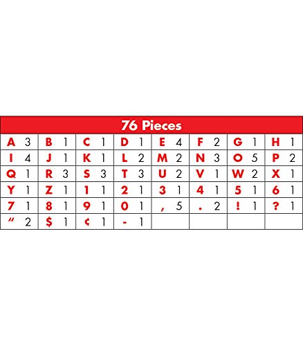 Image of Carson Dellosa 76 pc Modern Decor Bulletin Board Letters Pack, Colorful Letters, Numbers, Symbols, and Punctuation Cutout (Pack of 2)