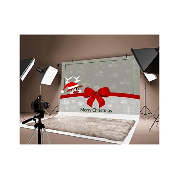 RTFGJ Foto-Studio-Foto-Hintergründe Fotostudio Hintergrund Requisiten Santa Claus Weihnachtsbaum Fotografie Landschaft…