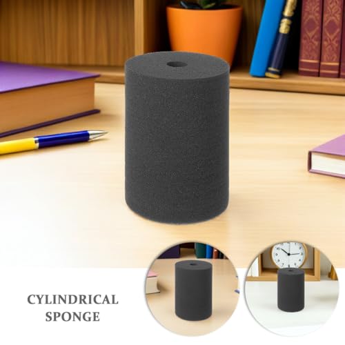 Hemobllo 8 Zylindrische Schaumstoffeinsätze für Drehbecher, Zubehör für Tumbler, rotierender Schwamm, elastisch, wiederverwendbar und stabil