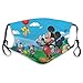 Produktbild Mickey Mouse und Pluto Adults Einstellbarer Earloop-Gesichtsschal Anti-Staub mit Filter Wiederverwendbarer Schutz Gesichtsschal Anti Pollution, Anti-Smog-E19