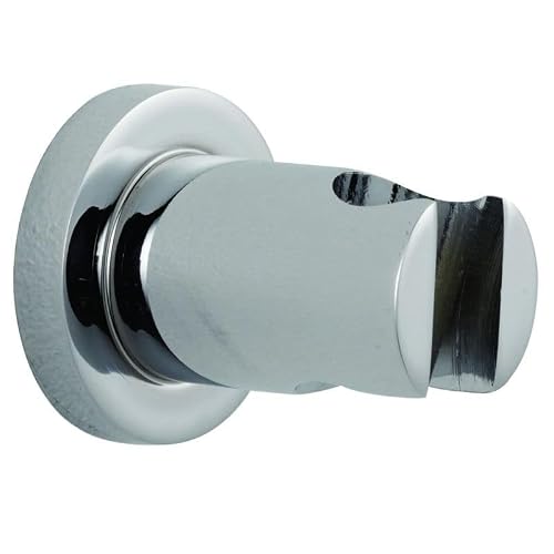 Milano Chrome Mirage Wall Mounted Round Hand Shower Handset Bracket