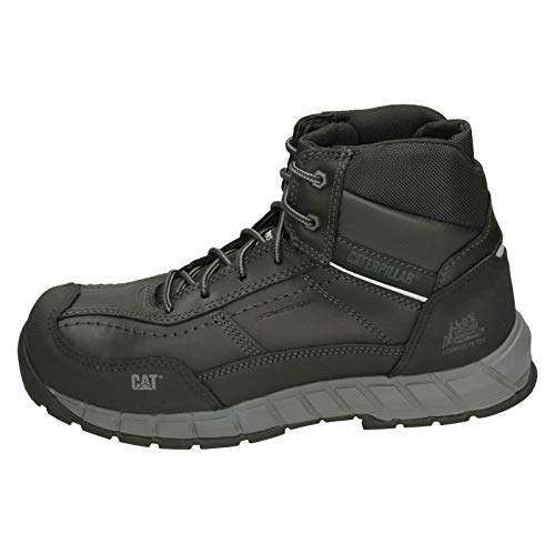 Caterpillar Streamline Mid Leather CT S1P HRO SRC heren Bouw Boot , Zwart, 43.5 EU