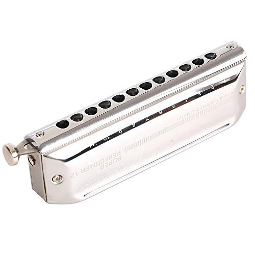 Harmonica Chromatic Super Performer 16 Trous En Alliage De Titane Peigne Performance Precision Innovation Harp - Les Beatles, Paul McCartney, John Lennon, RIngo Starr, George Harrison Harmonica Chromatic Super Performer 16 Trous En Alliage De Titane Peigne Performance Precision Innovation Harp – Image 4