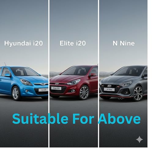 Image of Car Cabin Air Filter with Activated Carbon | AC Filter for Hyundai i20 / N Line /Elite i20 i10, PM2.5 Dust Protection | Size: 220x199x17 mm | Easy DIY Installation | Pack of 1