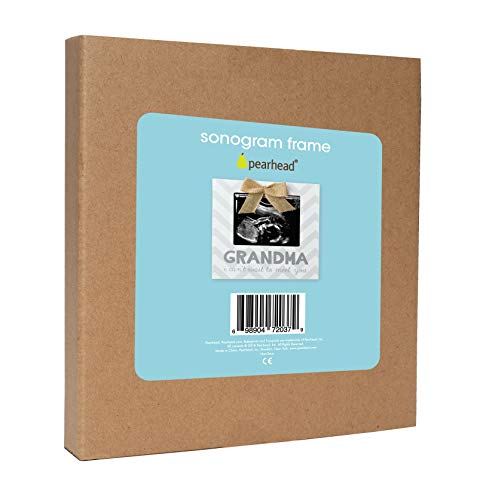 Pearhead Grandma Pregnancy Announcement Sonogram Picture Frame, Gender-Neutral Pregnancy Keepsake Photo Frame, Baby Nursery Décor - Image 4