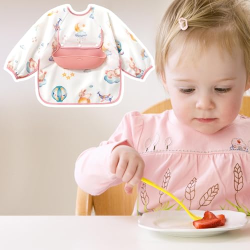 Bavoir imperméable bébé pour peau sensible protégeant efficacement les vêtements au restaurant