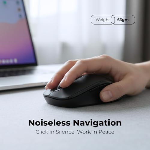 Image of Geonix Nimbus 03 Optical Wireless Mouse, Range 10m, 4 Buttons; 2.4GHz Nano Receiver, 3 DPI Modes, 2*AA Cell, Optical Orientation, Plug & Play