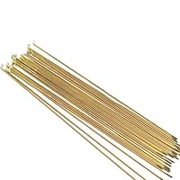 Rayon Velo Ensemble de roues de vélo de montagne/vélo de route en alliage de titane 180-300mm rayons de vélo et rayon de vélo Rayons De VéLo (Color : Titanium 50 pcs