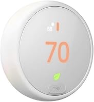 Google Nest Thermostat E T4000ES - Smart Energy-Saving Thermostat w/ App Control, Alexa & Google Assistant
