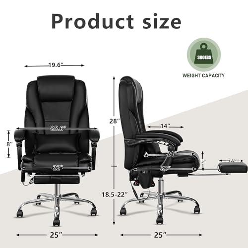 Jamege Ergonomic Office Chair With Heat And Massage thumb #2