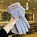 Livwellia Ski Gloves Women Winter Fleece Thickened Warm Plush Waterproof Outdoor Riding Mountaineering-2