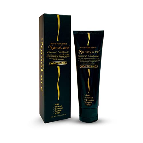 Pasta de dientes White Pearl NanoCare Black Gold 100 g pegar