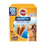 Pedigree DentaStix Daily Dental Chews Large Dog 25kg+ 105 Sticks