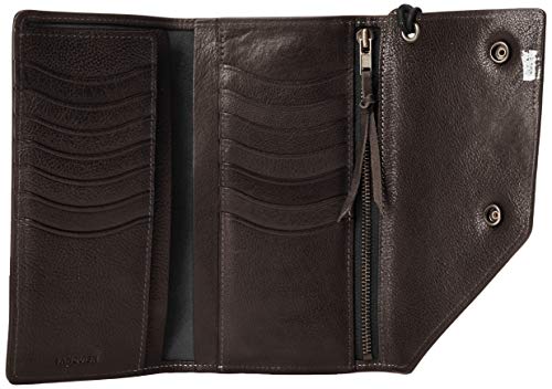 Vanquish Vnq-41970 Vnq-41970Bk Antique Cowhide Long Bill Wallet, Black #TOP4