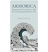 ARMORICA Fermented Cod Liver Oil &amp; Concentrated Butter Oil | Natural Source of Fat Soluble Vitami...