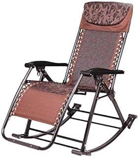 Cadeiras de jardim cadeiras dobráveis cadeiras de acampamento cadeiras de balanço cadeiras de pátio reclináveis para pessoas pesadas ao ar livre praia gramado acampamento cadeira portátil cadeira dobrável deck suporte 200kg (cor preto), Br beautiful