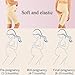 Franato Premium Maternity Shapewear Short, High Waisted Mid-Thigh Pregnancy Underwear Panties Body Shaper Prevent Chaffing Nude