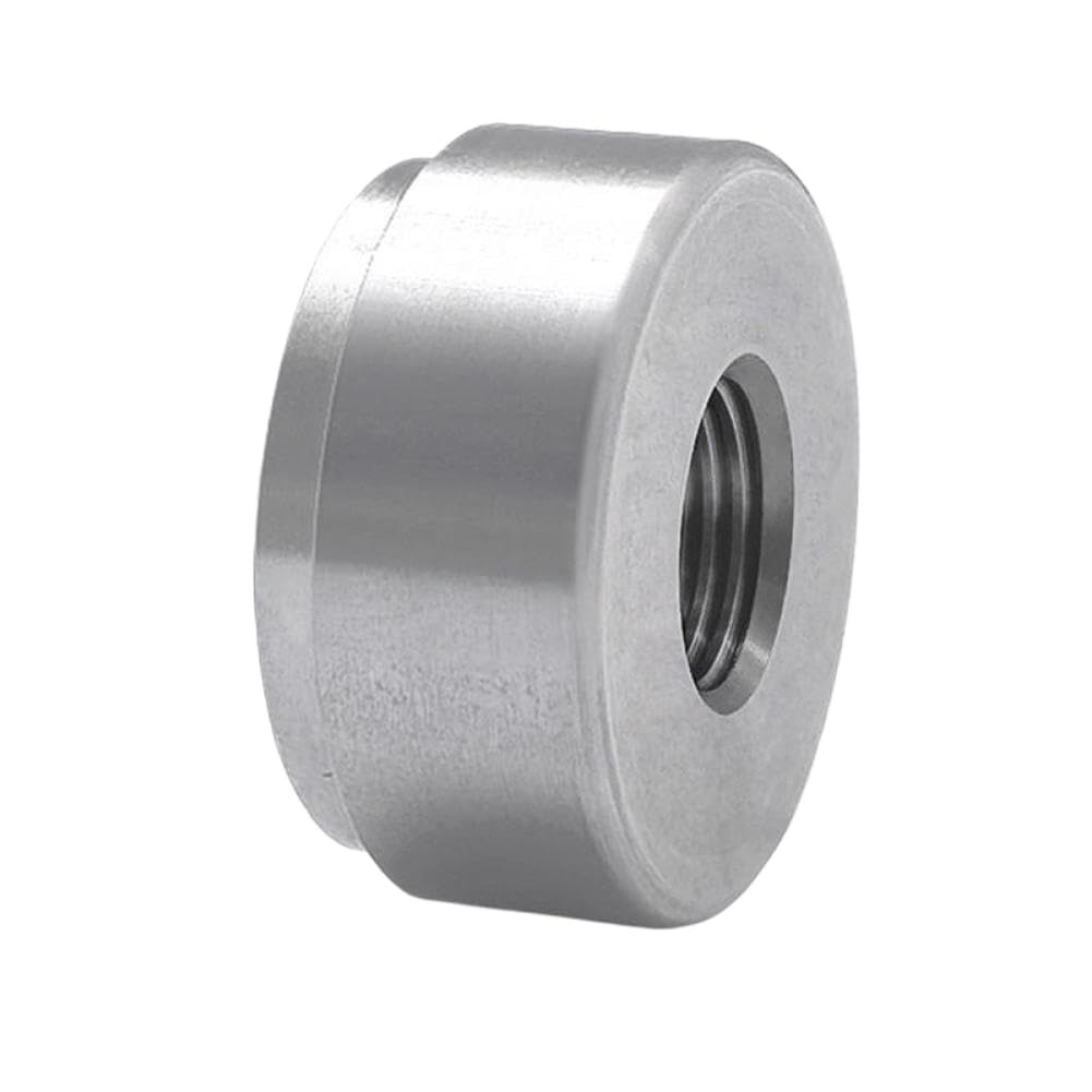 Aluminum Female Weld On Fitting Bung Hose Adapter with 1/16 NPT Thread for Seal