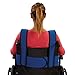 Sammons Preston Adult Foam Torso Support, Wheelchair Straps Hold User Upright to Promote Posture Alignment, Adjustable Chest & Waist Band Prevent Tilting or Falling of Elderly, Disabled, & Handicapped