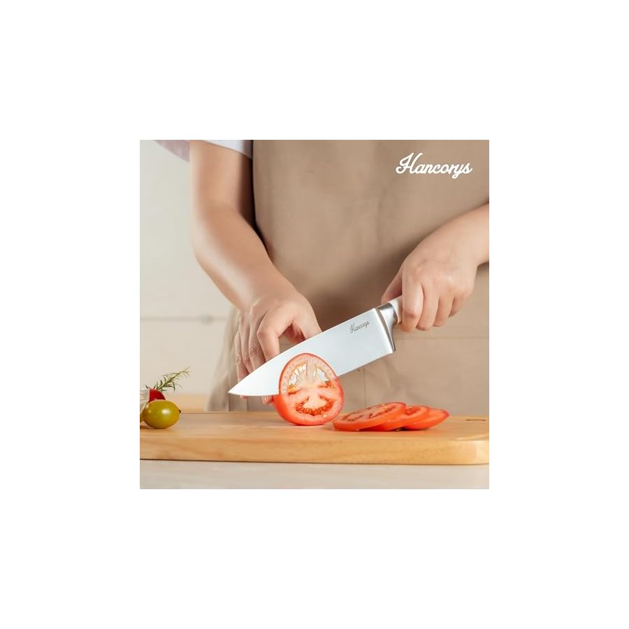 Knife-Set-15-Pcs-Kitchen-Knife-Block-Set-Enduring-Ultra-Sharp-High-Carbon-German-Stainless-Steel-Chef-Knives-Set-with-Built-In-Sharpener-Full-Tang-Ergonomic-Handle-White Knife Set, 15 Pcs Kitchen Knife Block Set, Enduring Ultra Sharp High Carbon German Stainless Steel Chef Knives Set with Built-In Sharpener, Full Tang Ergonomic Handle, White