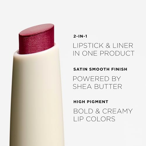 Image of HALEYS Re-mark Dual-Ended 2-in-1 Lipstick & Liner, Nude Pink, Cupid | Creamy Matte Moisturizing for Women, Precision Lip Liner, Expertly Paired Combo