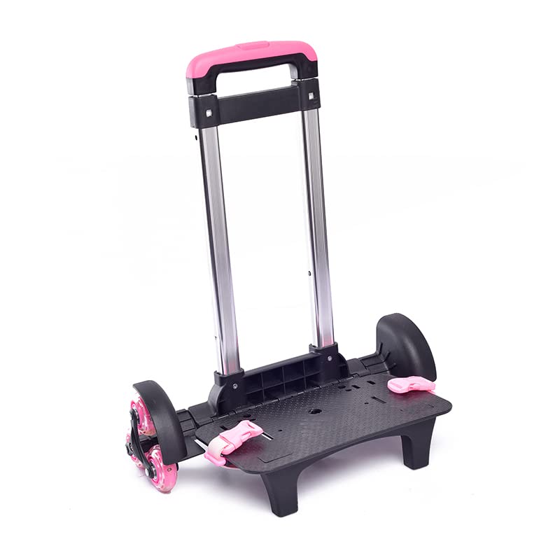 ChezMax Backpack Trolley Foldable Trolley Cart 6 Wheels RollingLuggage