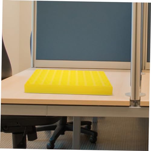 Caja organizadora para monedas de plástico amarillo miniatura 4