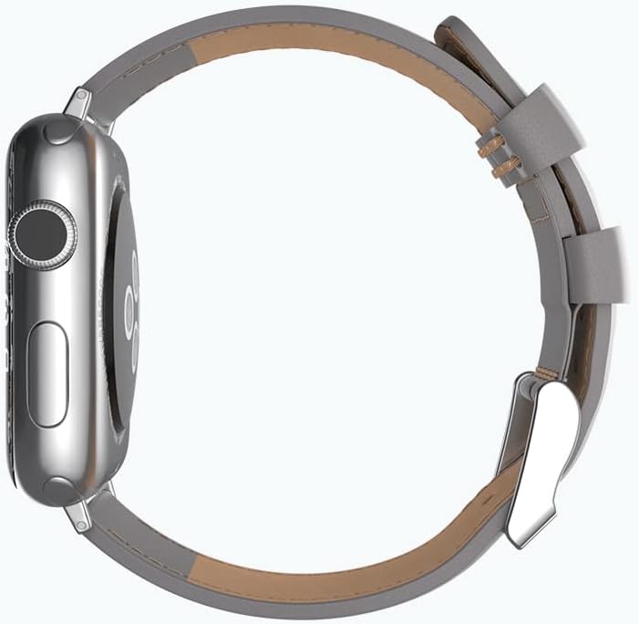 Snakehive Genuine Leather Strap Compatible With Apple Watch | Fits 38mm 40mm 41mm 42mm 44mm 45mm Ultra 49mm Series 1, 2, 3 4, 5, 6 7, 8, Watch SE and Ultra iWatch | Handmade for Women and Men