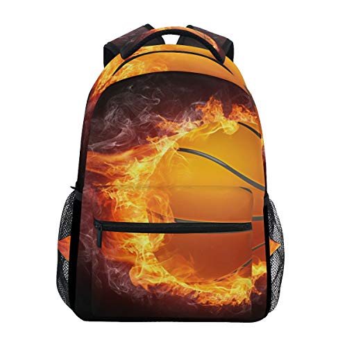 Mochila Escolar de Baloncesto para niños niñas Bolsa de Viaje Bookbag