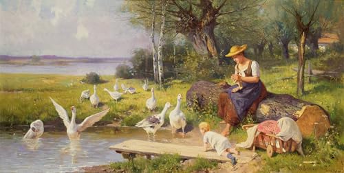 Peinture Poster Impression Adolf Ernst Meissner finition premium 60x90