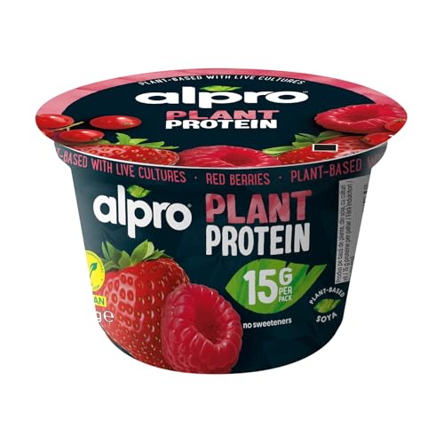 Alpro Yogur Proteico Frutos Rojos, 200g
