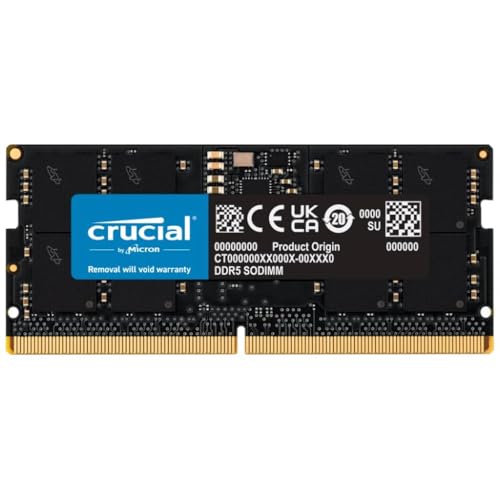 Crucial DDR5 5600 16gb réparez un PC portable lent et sature en mémoire