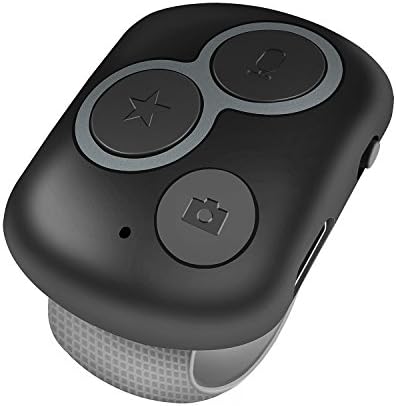 JWD Wearable Bluetooth Mini Voice/Photo Translator Ring, Portable Auto Real-Time Smart Translator for Learning, Travel, Shopping, Business, Support 16 Languages, Black