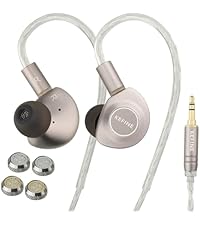 Amazon.co.jp: KEFINE Quatio 2DD+2BAハイブリッド 有線イヤホン IEM
