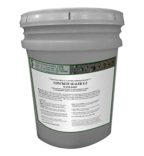 Stone Technologies Corp Silicate Based Hardener Densifier Concrete Sealer X-2 (5 Gallon)