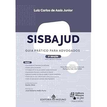 Capa do livro SISBAJUD - Guia Prático para Advogados 2ª edição
