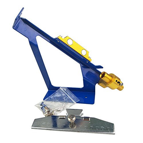 Sharrow Fletching Vanes Jig Adjustable Fletches Bonding Arrow Feather Stick Tool For Archery Arrows Diy (Blue) #TOP1