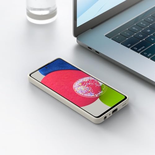 Image of for Samsung Galaxy A53 5G Case White, Scratch Resistant with Soft Touch, Slim Thin Phone Cover for Samsung Galaxy A53 5G