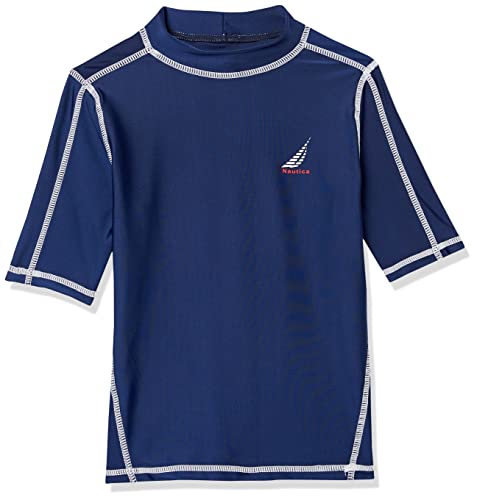 Camiseta de natación infantil Nautica para evitar rozaduras de arena y sol