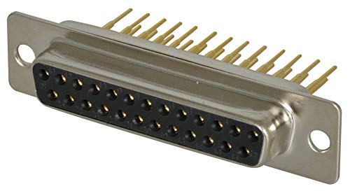 Connecteur femelle D-Sub 25 positions Arndt DB220-PF25GF-H pour câblage rigide