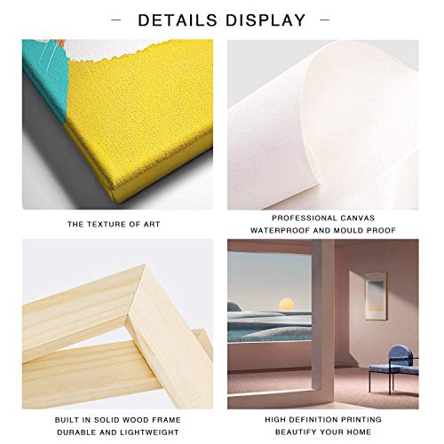 3 Pcs Wine Decor Kitchen Canvas Art Wine Glasses Canvas Paintings Wall Art Pictures with Wood Inner Frame for Dining Room Decor Kitchen Pictures Wall Decor (C, 12X18Inchx3Pcs)