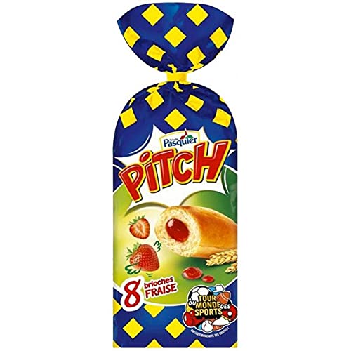 Pitch - Bollos de fresa, 310 g (lote de 3)