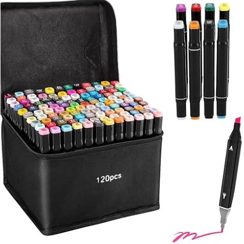 Marqueurs LEMIL 120 Couleurs Cover